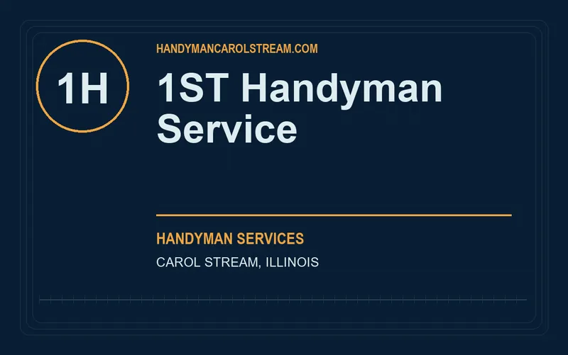 1ST Handyman Service in Carol Stream, Illinois