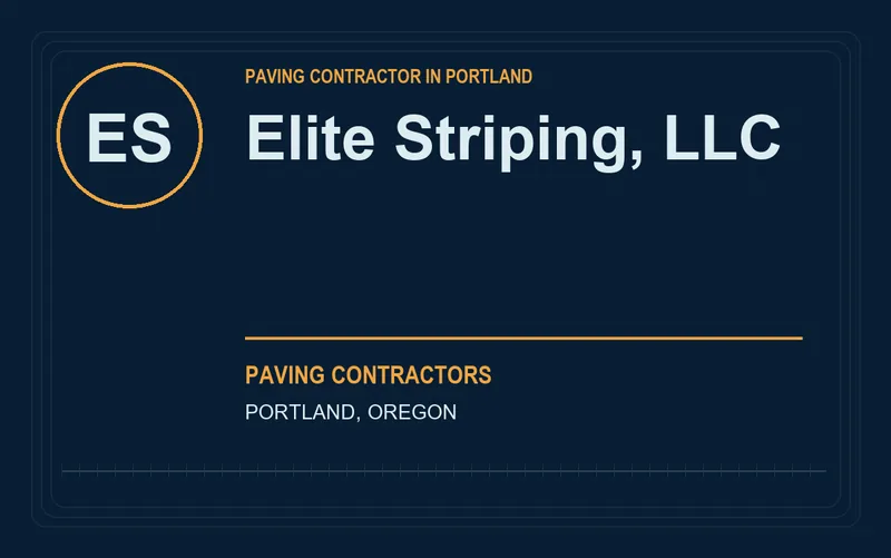 Elite Striping, LLC in Portland, Oregon