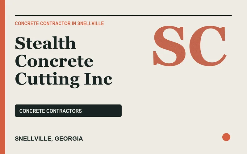 Stealth Concrete Cutting Inc in Snellville, Georgia
