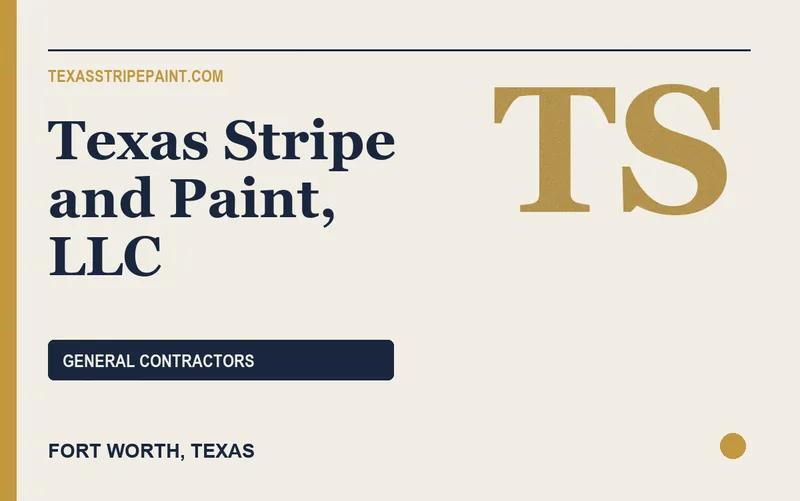 Texas Stripe and Paint, LLC in Fort Worth, Texas