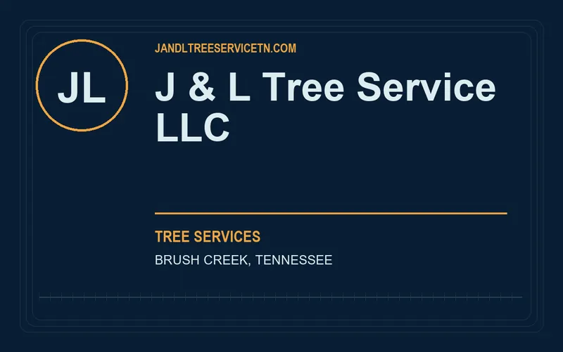 J & L Tree Service LLC in Brush Creek, Tennessee