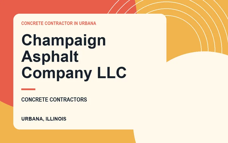 Champaign Asphalt Company LLC in Urbana, Illinois