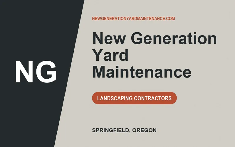 New Generation Yard Maintenance in Springfield, Oregon