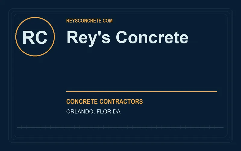 Rey's Concrete in Orlando, Florida