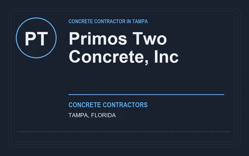 Primos Two Concrete, Inc in Tampa, Florida