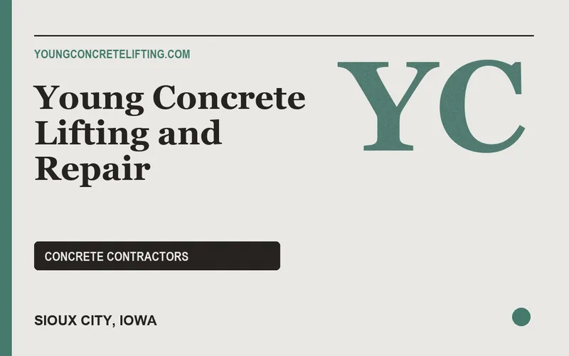 Young Concrete Lifting and Repair in Sioux City, Iowa