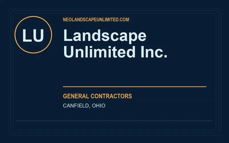 LANDSCAPE UNLIMITED INC. in Canfield, Ohio