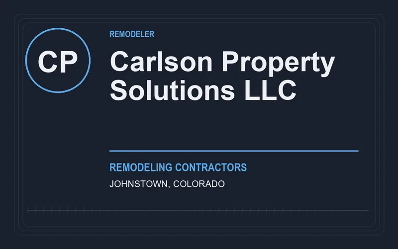 Carlson Property Solutions LLC in Johnstown, Colorado