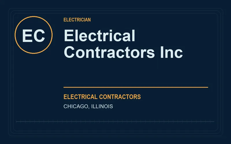 Electrical Contractors Inc in Chicago, Illinois