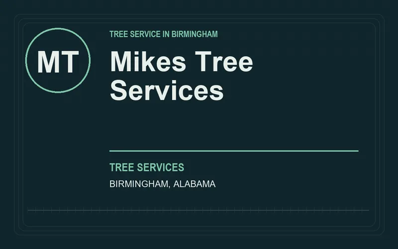 Mikes Tree Services in Birmingham, Alabama