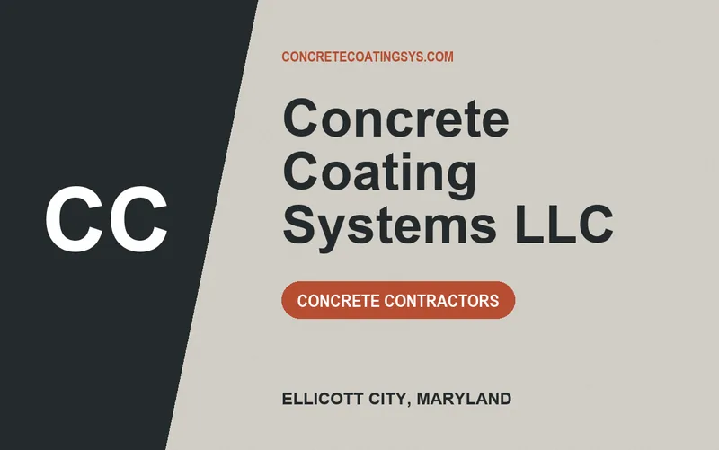 Concrete Coating Systems LLC in Ellicott City, Maryland