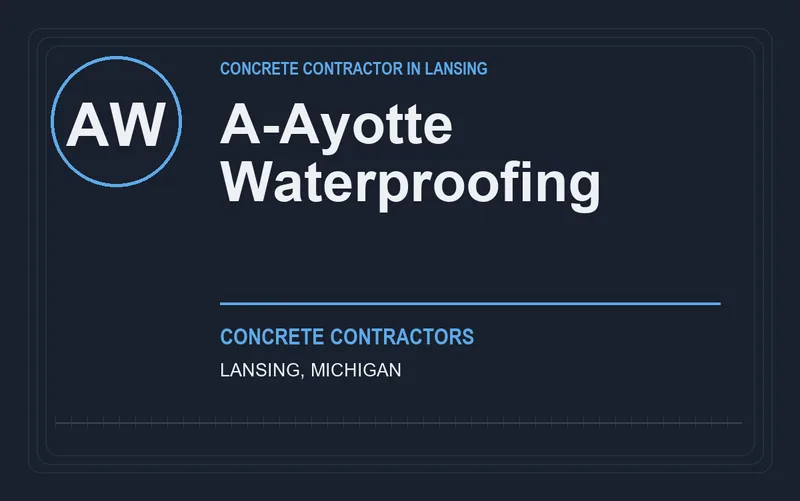 A-Ayotte Waterproofing in Lansing, Michigan