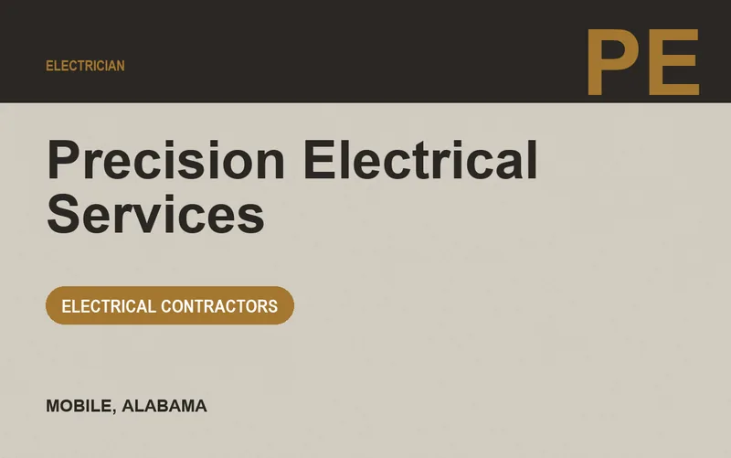 Precision Electrical Services in Mobile, Alabama