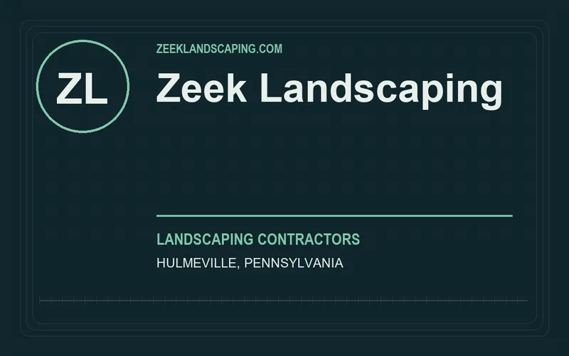 Zeek Landscaping in Hulmeville, Pennsylvania
