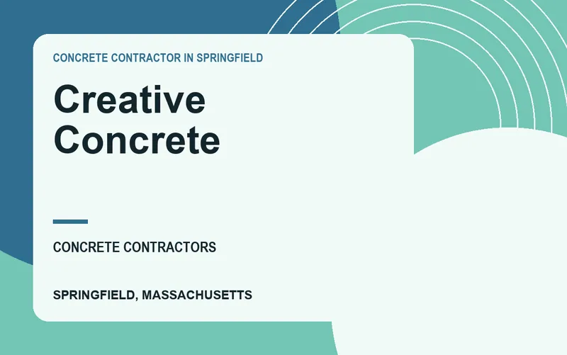 Creative Concrete in Springfield, Massachusetts