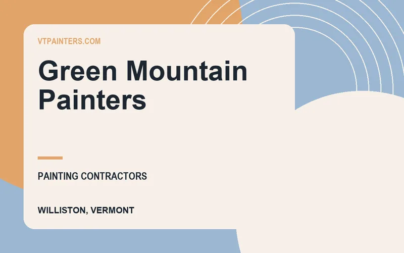 Green Mountain Painters in Williston, Vermont