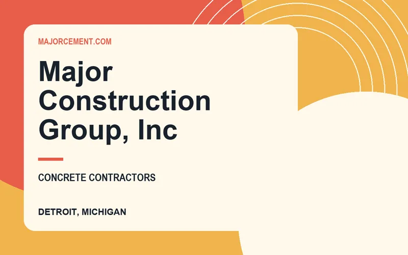 Major Construction Group, Inc in Detroit, Michigan