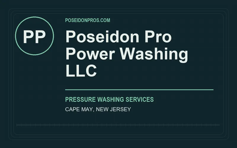 Poseidon Pro Power Washing LLC in Cape May, New Jersey