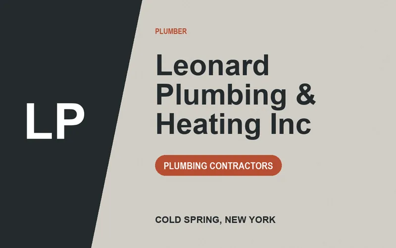 Leonard Plumbing & Heating Inc in Cold Spring, New York