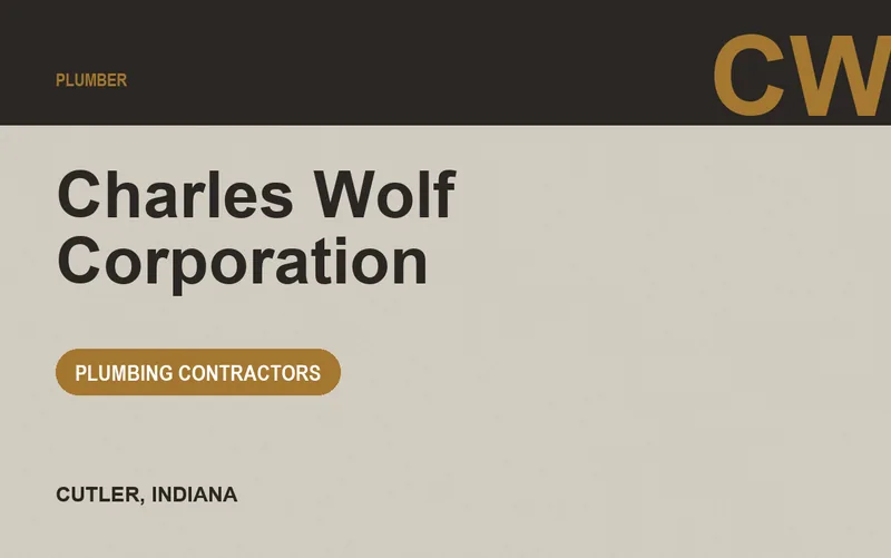 Charles Wolf Corporation in Cutler, Indiana