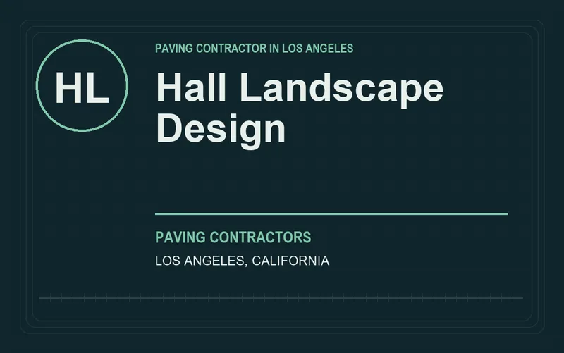 Hall Landscape Design in Los Angeles, California