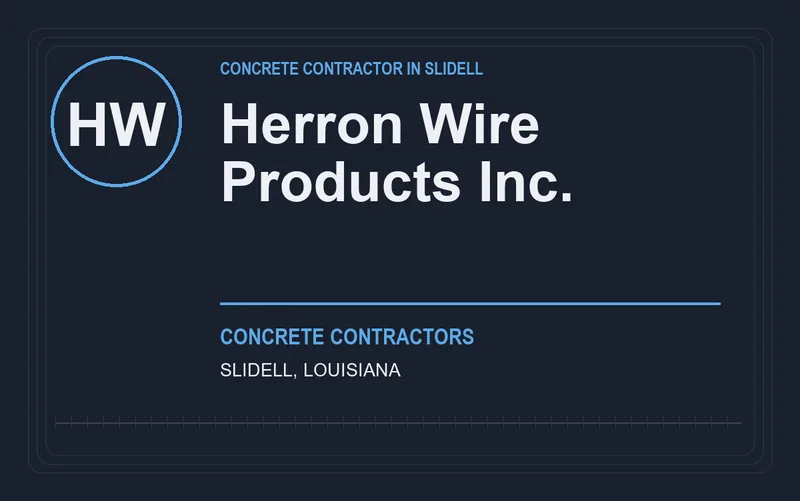 Herron Wire Products Inc. in Slidell, Louisiana
