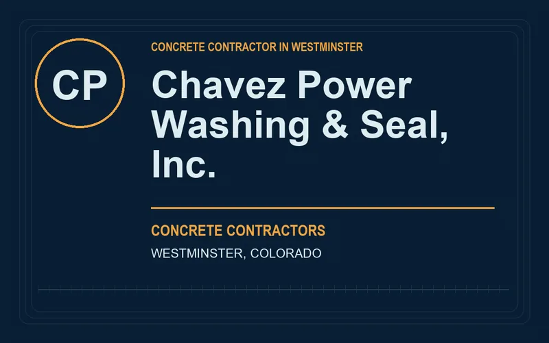 Chavez Power Washing & Seal, Inc. in Westminster, Colorado