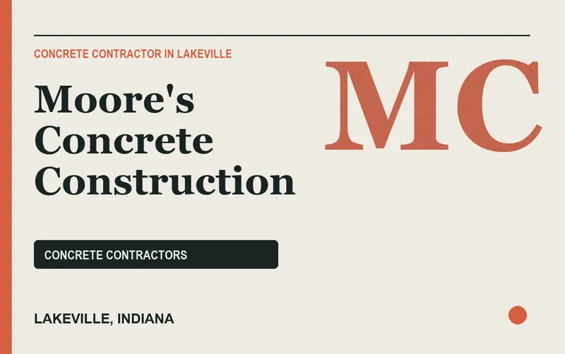 Moore's Concrete Construction in Lakeville, Indiana
