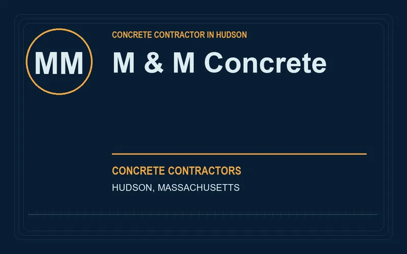 M & M Concrete in Hudson, Massachusetts