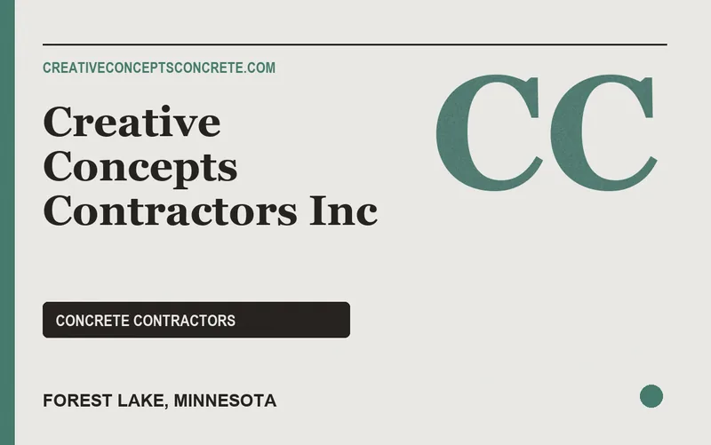 Creative Concepts Contractors Inc in Forest Lake, Minnesota