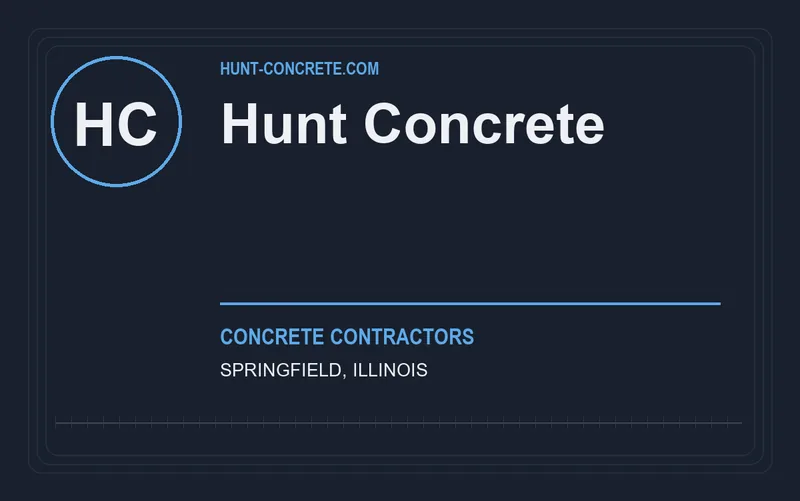 Hunt Concrete in Springfield, Illinois