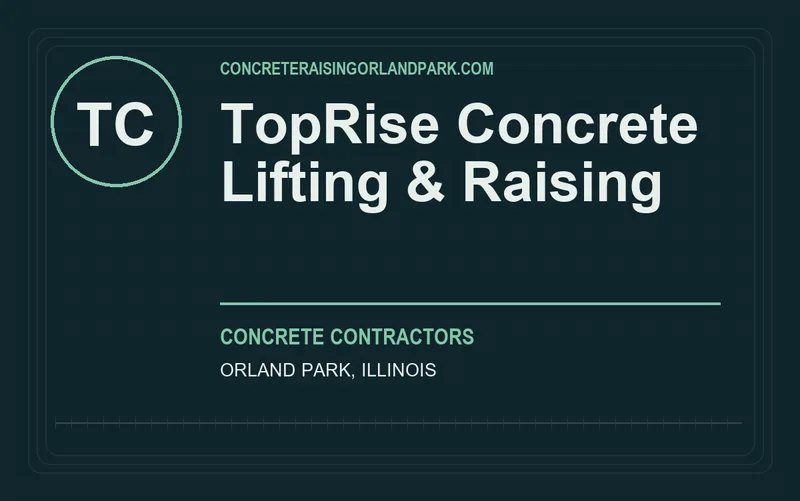 TopRise Concrete Lifting & Raising in Orland Park, Illinois