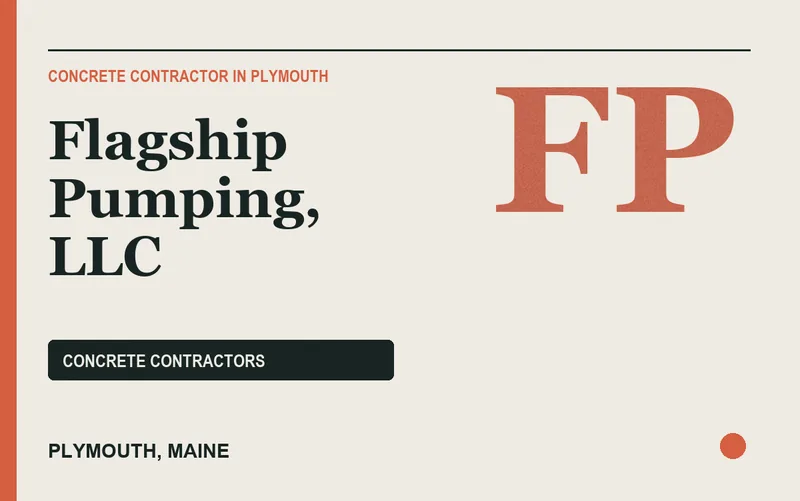 Flagship Pumping, LLC in Plymouth, Maine