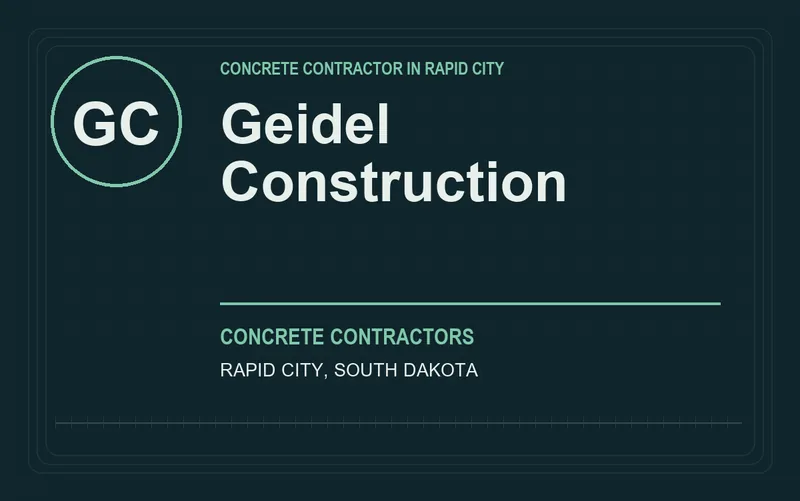 Geidel Construction in Rapid City, South Dakota