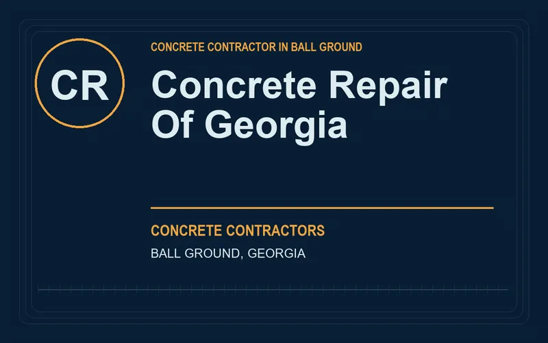 Concrete Repair Of Georgia in Ball Ground, Georgia