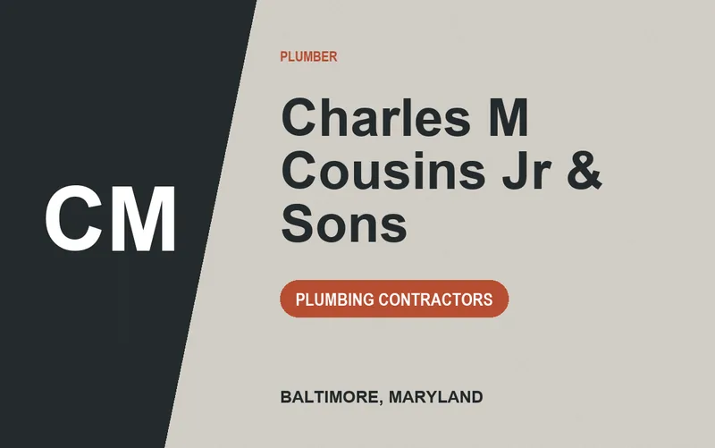 Charles M Cousins Jr & Sons in Baltimore, Maryland