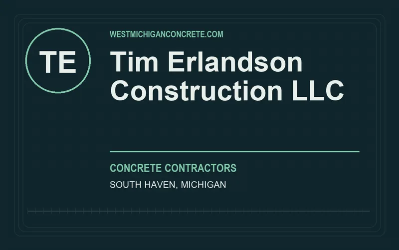 Tim Erlandson Construction LLC in South Haven, Michigan
