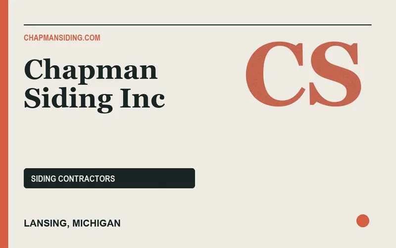 Chapman Siding Inc in Lansing, Michigan