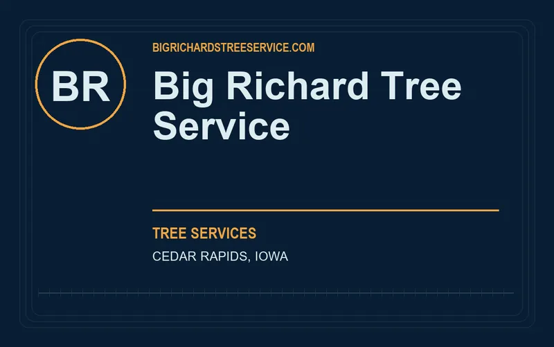 Big Richard Tree Service in Cedar Rapids, Iowa