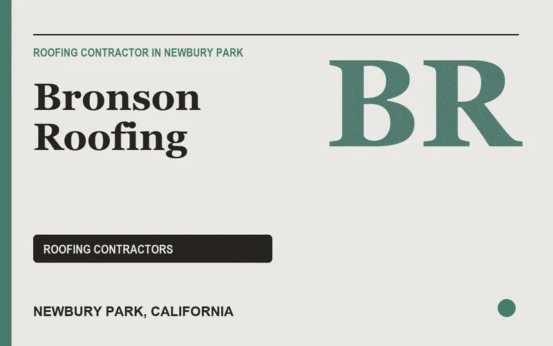 Bronson Roofing in Newbury Park, California