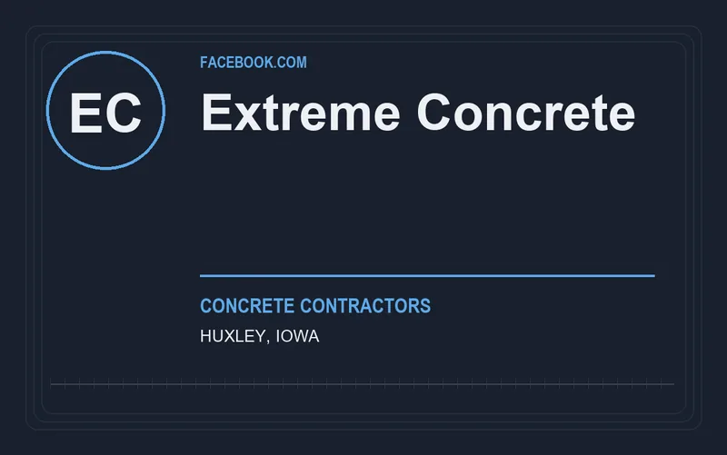 Extreme Concrete in Huxley, Iowa