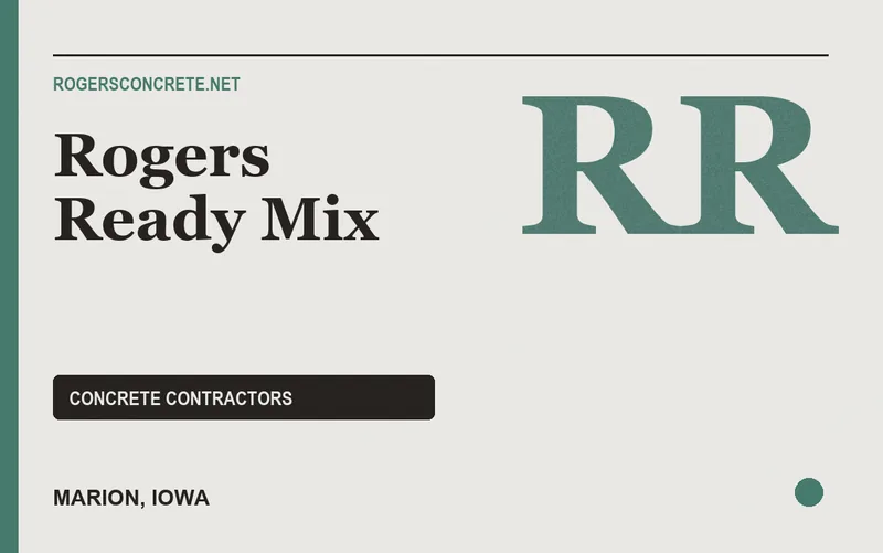 Rogers Ready Mix in Marion, Iowa