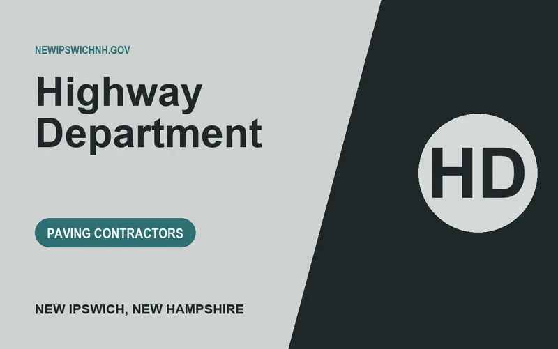 Highway Department in New Ipswich, New Hampshire