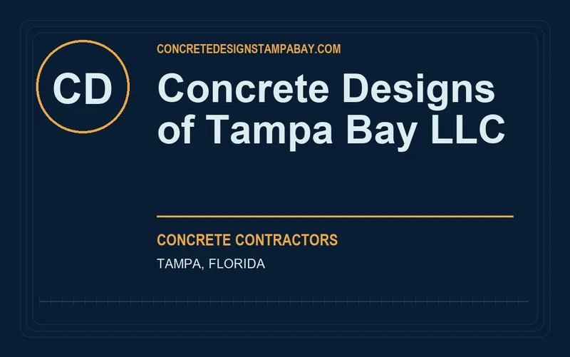 Concrete Designs of Tampa Bay LLC in Tampa, Florida