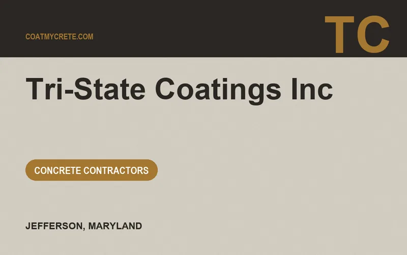 Tri-State Coatings Inc in Jefferson, Maryland