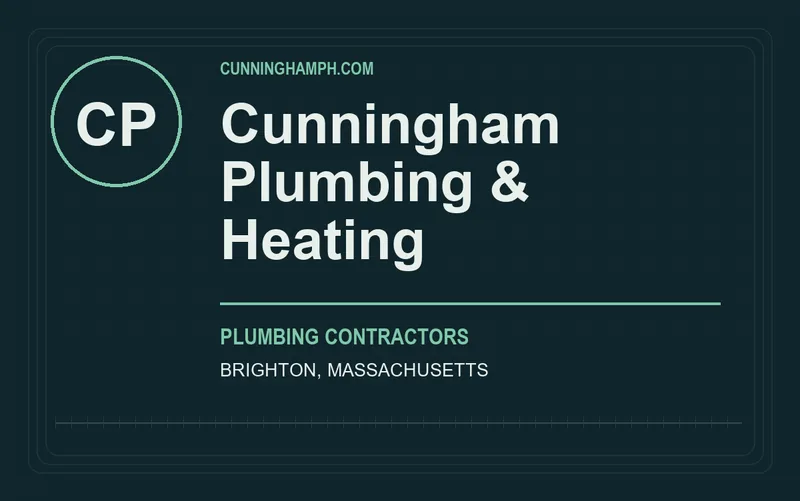Cunningham Plumbing & Heating in Brighton, Massachusetts