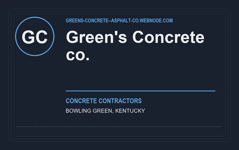 Green's Concrete co. in Bowling Green, Kentucky