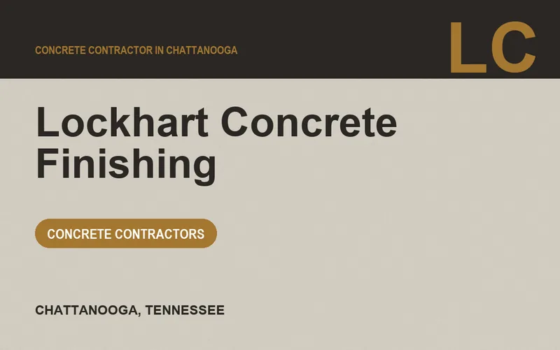 Lockhart Concrete Finishing in Chattanooga, Tennessee
