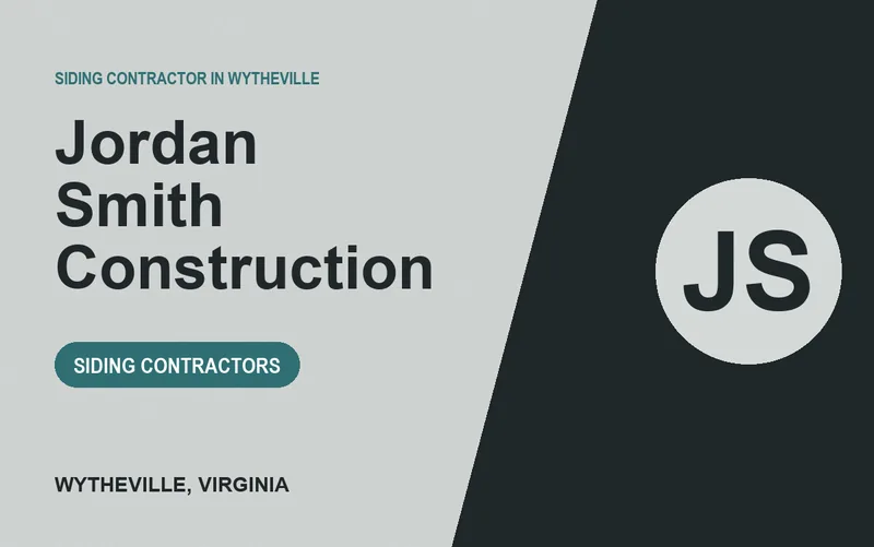Jordan Smith Construction in Wytheville, Virginia