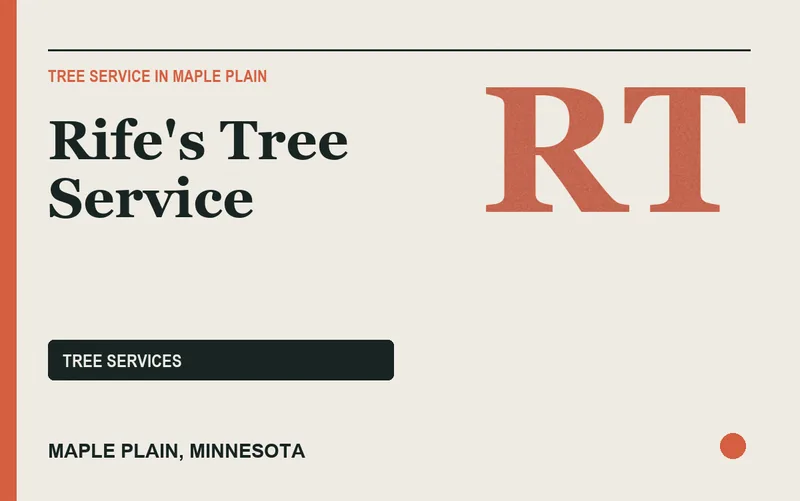 Rife's Tree Service in Maple Plain, Minnesota